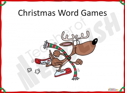 Christmas Word Games Teaching Resources